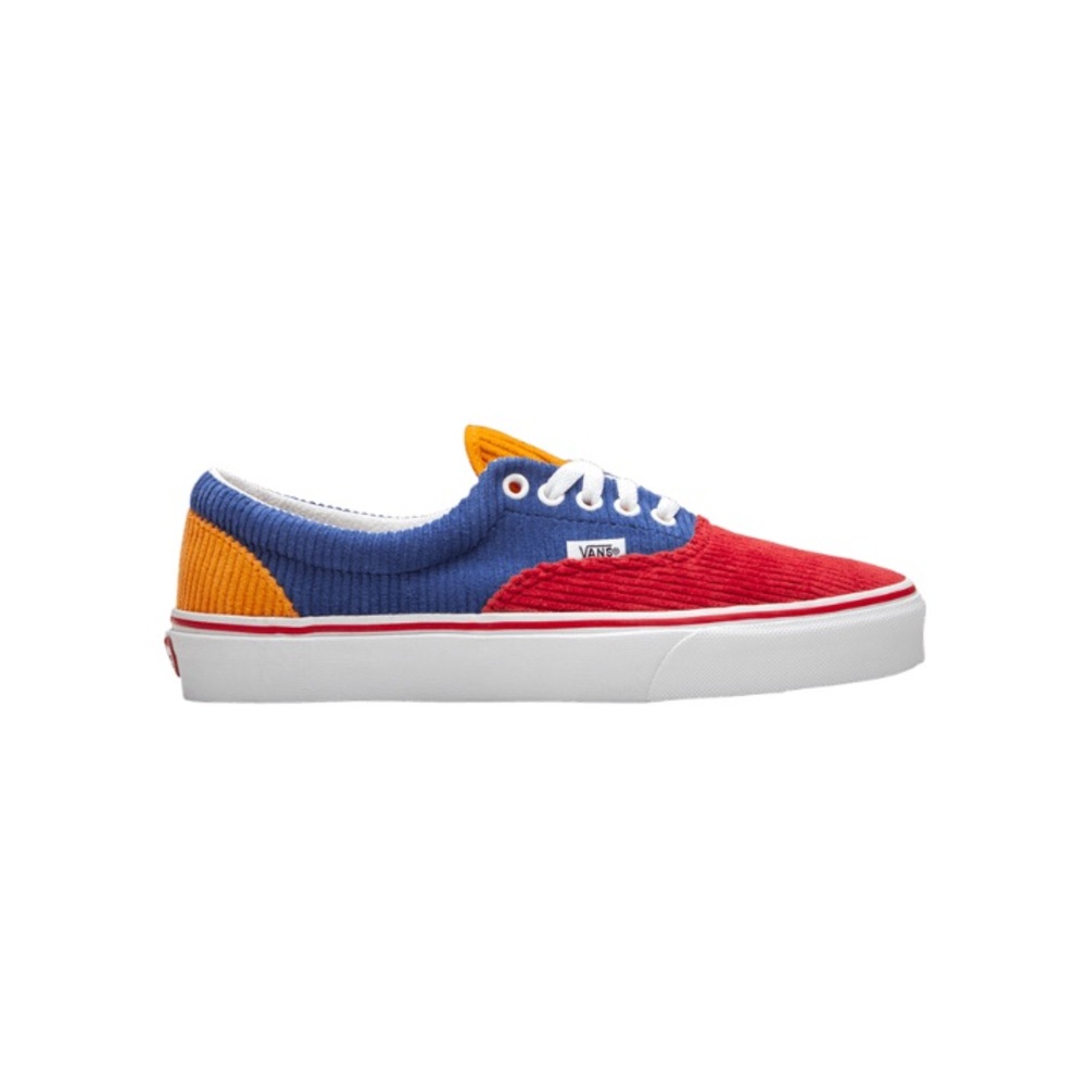 Vans Era Corduroy (Red/Orange/Blue)